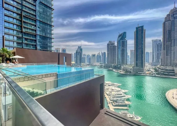 Luxury 1Br With Marina View Jumeirah Living Dubai